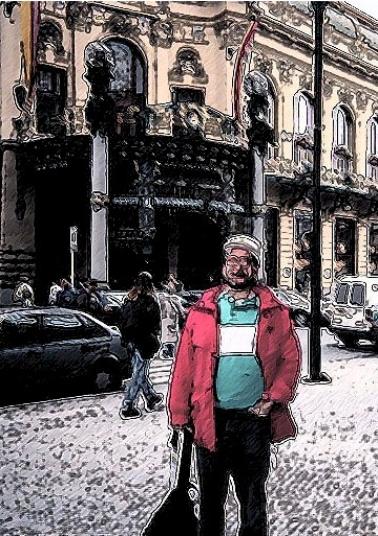 You & your Red Jacket Tour Guide are ready to explore the next cafe...